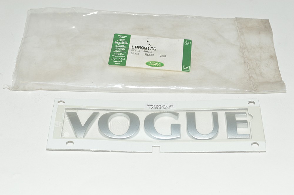 ������ ����� �� ������ ��������� "Vogue" | Range Rover