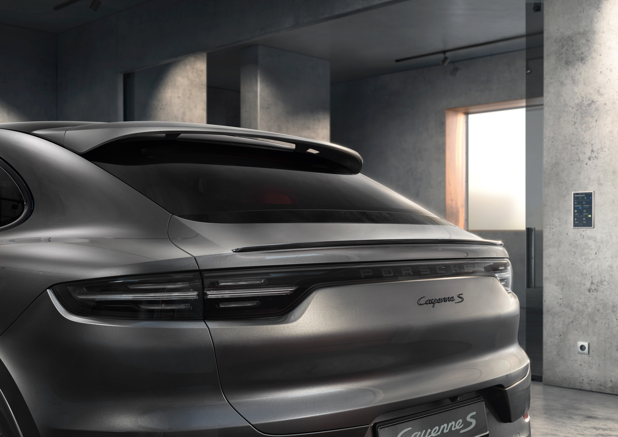 ��������� ���������� ����� ����� � �������� ������ | Porsche Cayenne Coupé 2019 -