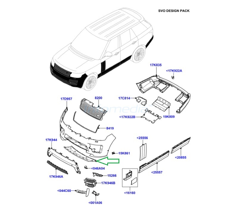 ������ ������������� ���� SVO Design Pack | Range Rover Sport