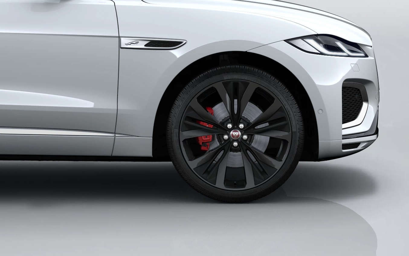 ���� ������� R22" <p>Gloss Black �� ��������� Satin Black<p>| Jaguar F-Pace 2021 -