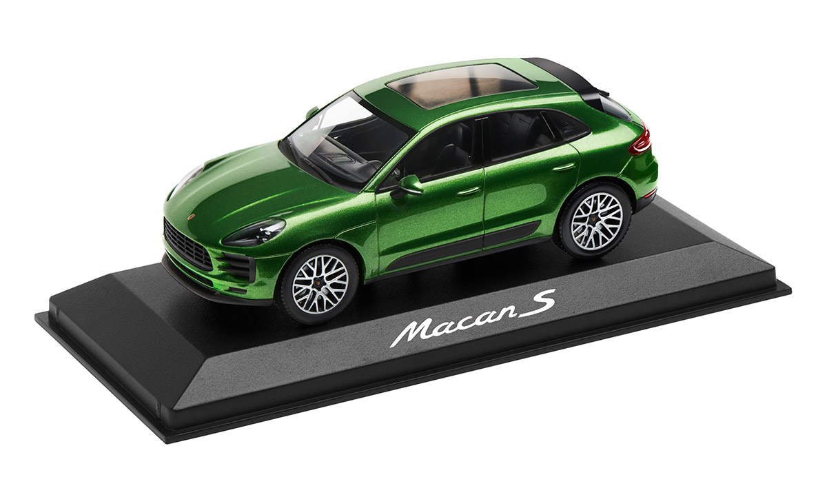 ������ Macan S, Mamba Green Metallic, 1:43