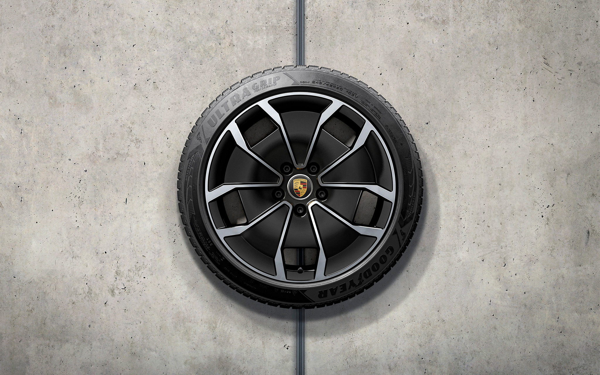 �-� ������� ���� � 20-��������� ������� Taycan Turbo Aero Design | Porsche Taycan 2020 -