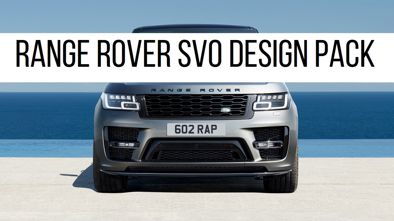 ��������� SVO Design Pack| Range Rover 2019