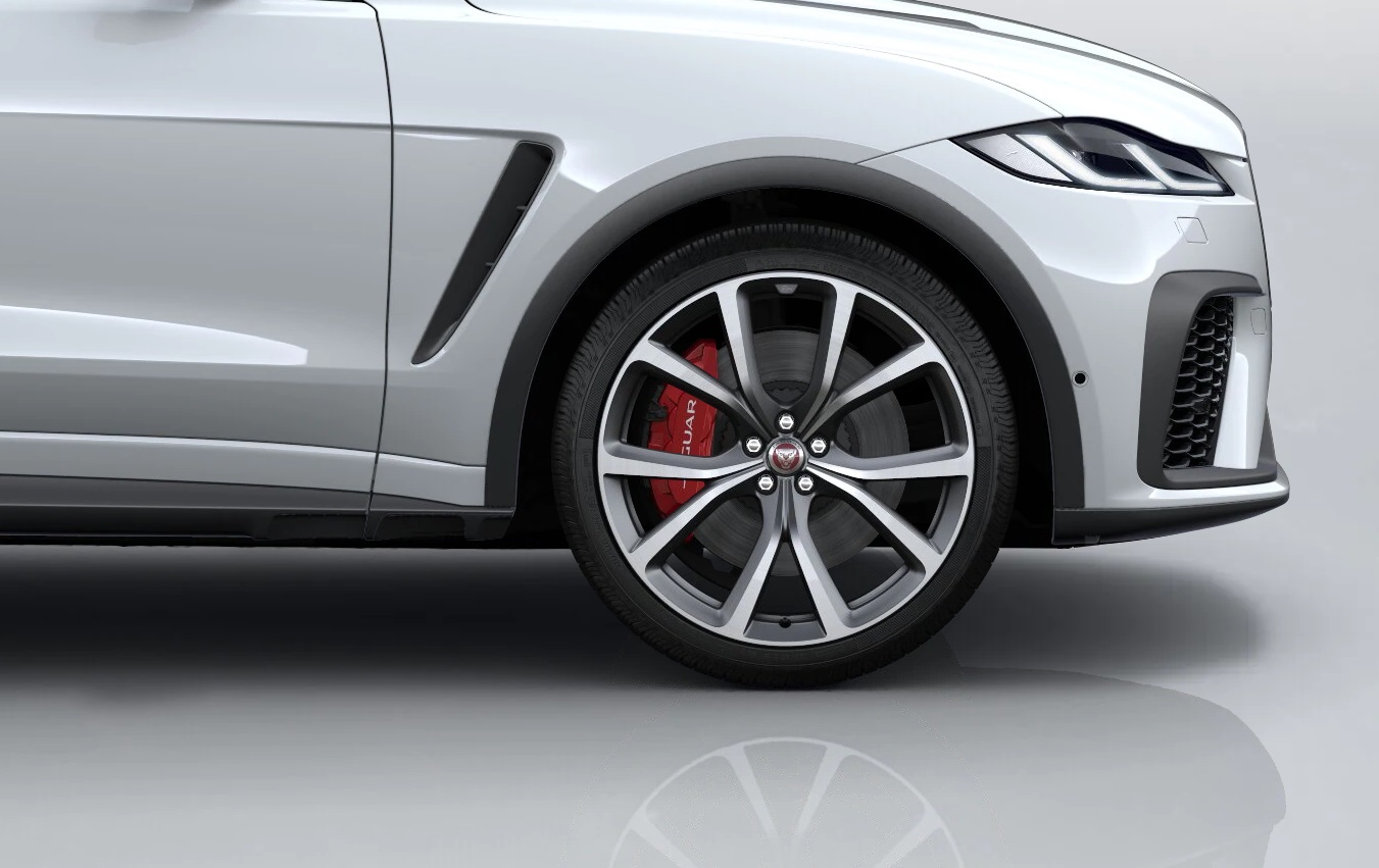 ���� ������� ������� R22", Rear Diamond Turned and Satin Technical Grey Jaguar F-Pace SVR 2021 -