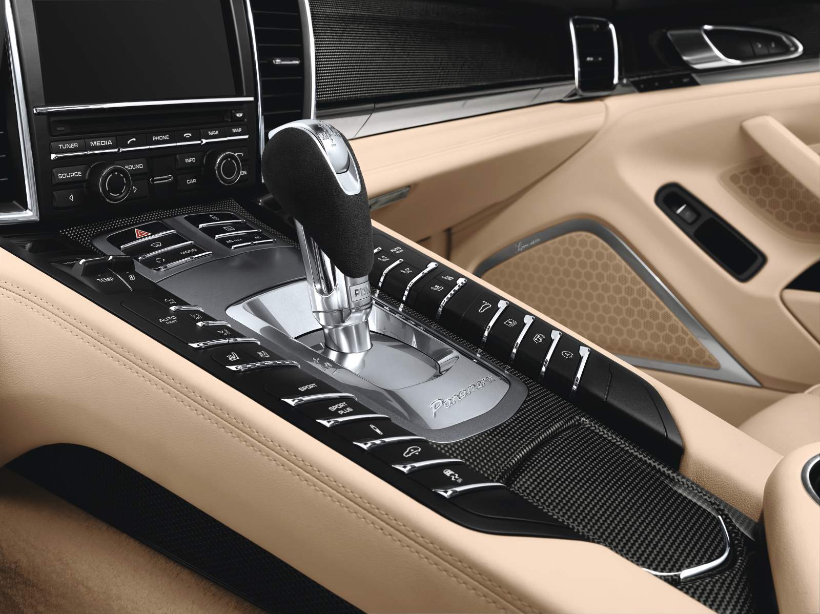 �������� ������ ������� PDK, Black Alcantara | Porsche Panamera