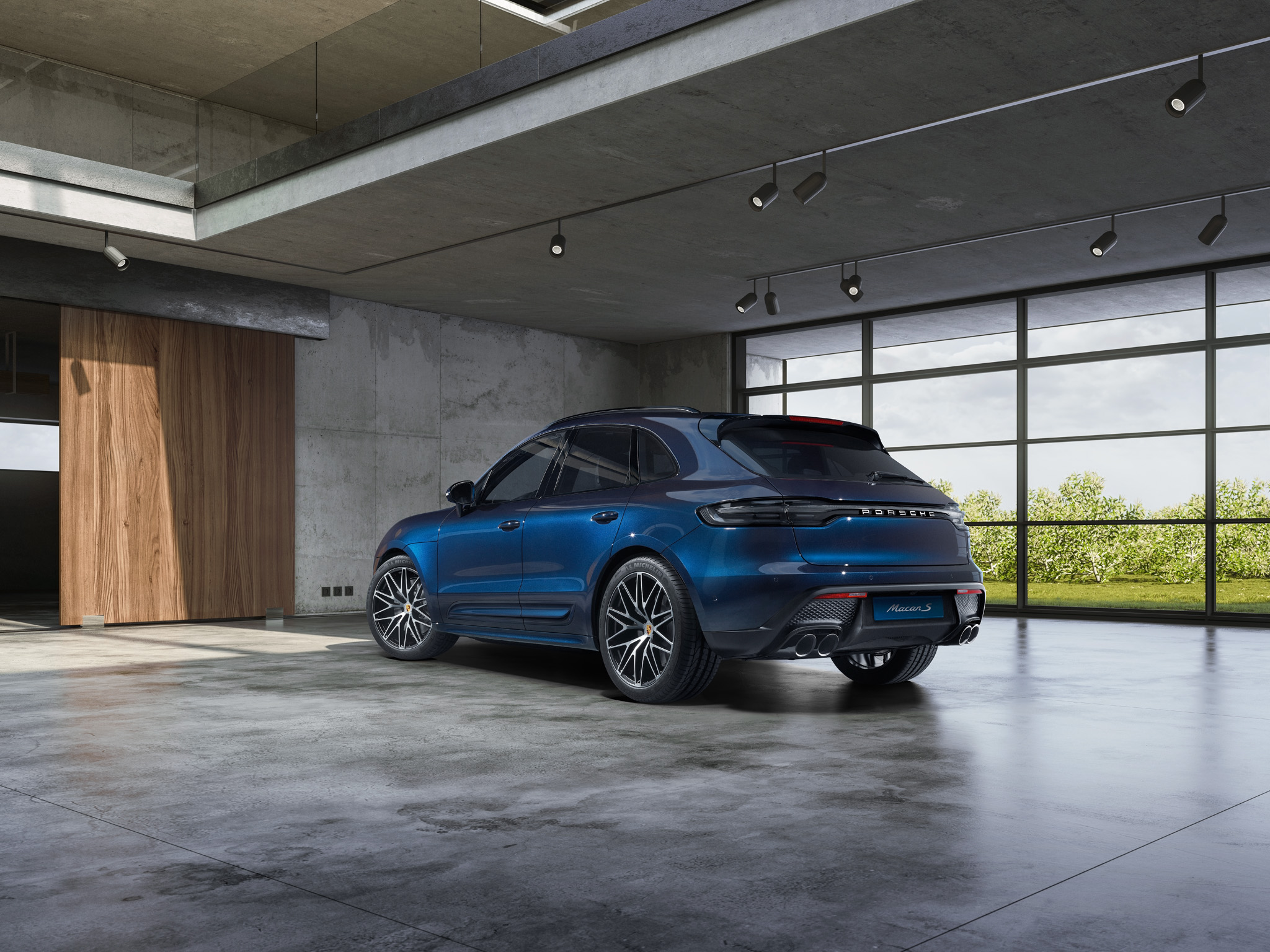 ������ ���������� ����� ����� � �������� ������ | Porsche Macan III 2021 -