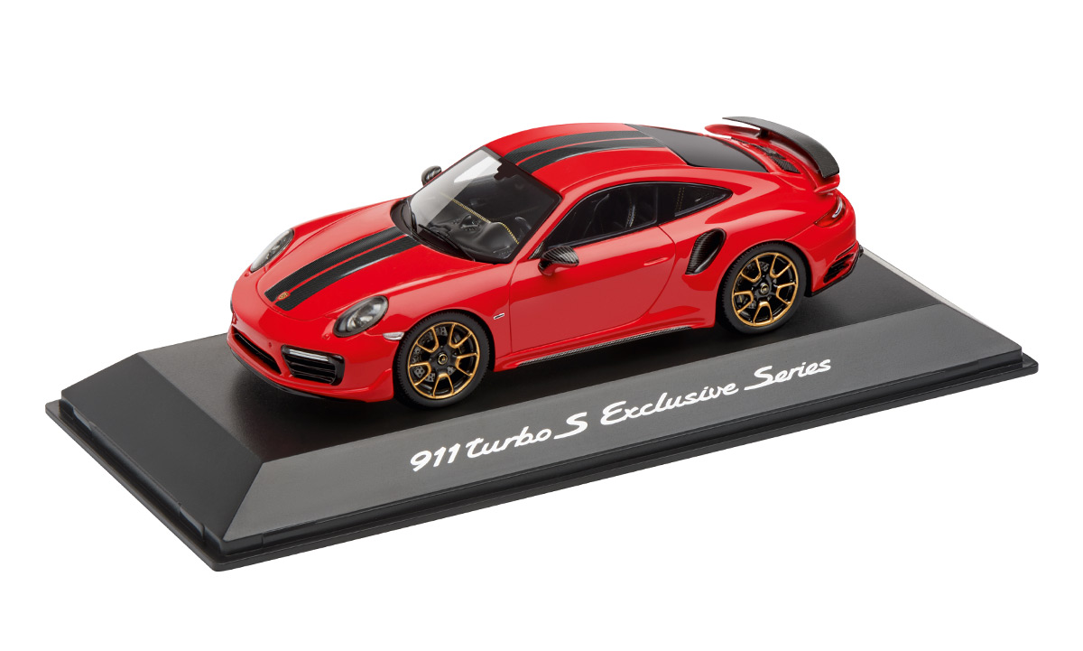 ������ 911 Turbo S, Exclusive Series Guards Red 1:43