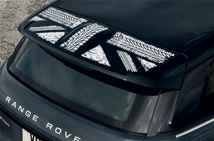 �������� ������� �������� �������� Union Jack Monochrome | Range Rover Evoque