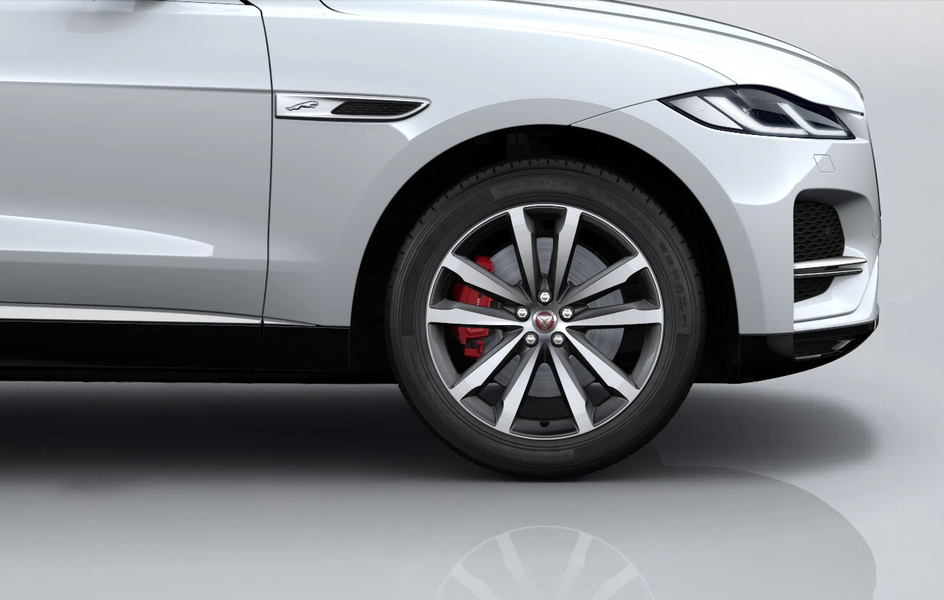 ���� ������� R20" Diamond Turned � �������� Gloss Grey Jaguar F-Pace 2021 -